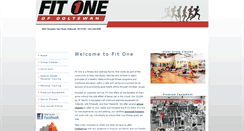 Desktop Screenshot of fitonegym.com